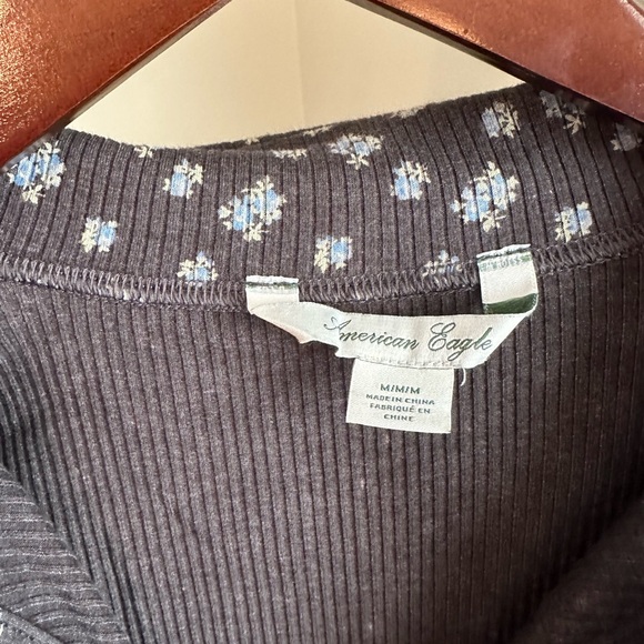 American Eagle Long Sleeve Floral Dress Medium - Picture 5 of 6